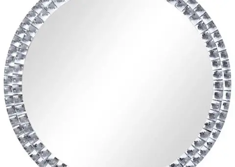 Oglindă de perete, 40 cm, sticlă securizată - 2/5