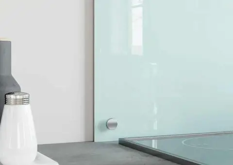 Panou antistropi de bucătărie, alb, 70x40 cm, sticlă securizată - 4/5