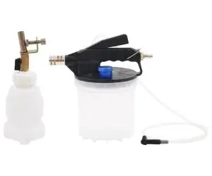vidaXL Aparat pneumatic aerisire frâne cu sticlă de reumplere, 2 L