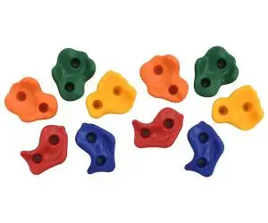 vidaXL Pietre de cățărare 10 buc. PE multicolor