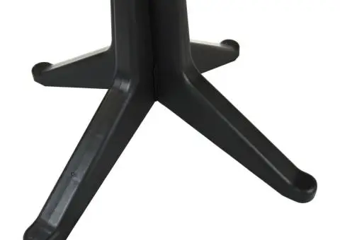 Masă de grădină, antracit, 70 cm, plastic - 4/5