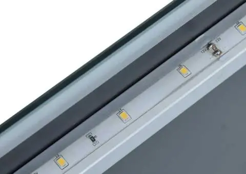 Oglindă cu LED de perete de baie, 60 x 100 cm - 5/5