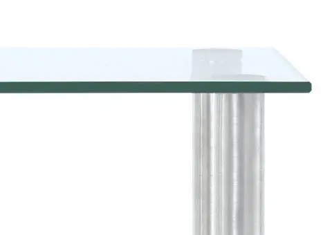 Raft de bucătărie, transparent, 45x16x26 cm, sticlă securizată - 4/5