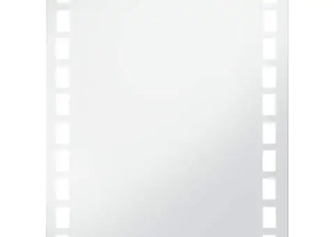 Oglindă cu LED de perete de baie, 60 x 80 cm - 2/5