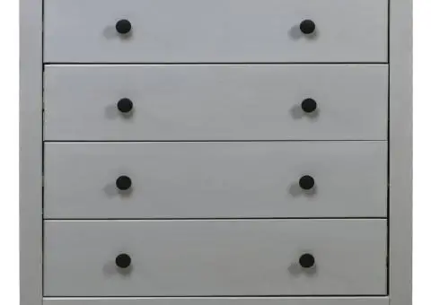 Dulap lateral, gri, 80 x 40 x 73 cm, gama pin de Panama - 2/5