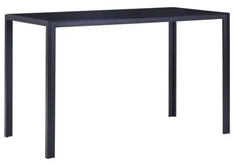 Set mobilier de bucătărie, 7 piese, roșu vin - 2/5