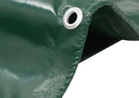 Prelată, verde, 1,5 x 6 m, 650 g / m² - 2/5