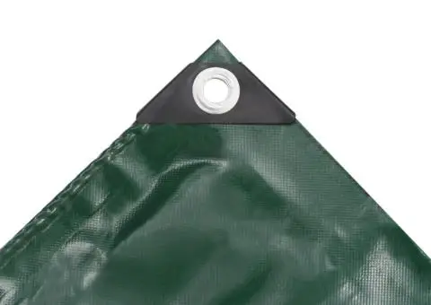 Prelată, verde, 1,5 x 6 m, 650 g / m² - 3/5