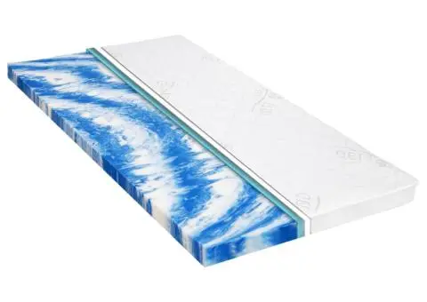 Topper saltea, spumă gel, 7 cm, 90 x 200 cm - 1/5