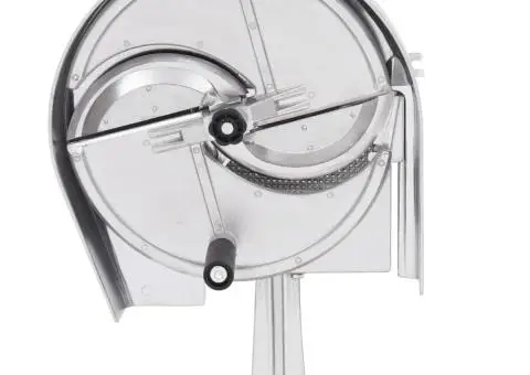 Tăietor manual de legume, argintiu, 22 x 44,5 cm, aluminiu - 2/5