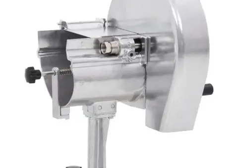 Tăietor manual de legume, argintiu, 22 x 44,5 cm, aluminiu - 3/5