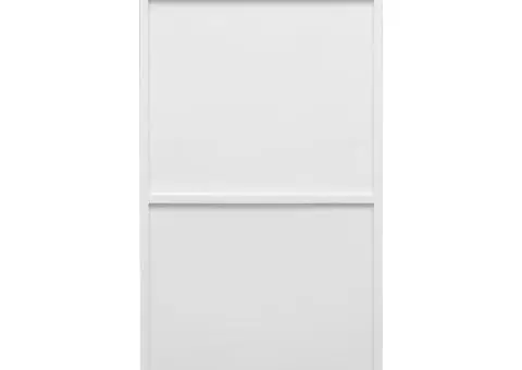 Pantofar, gri, 50x28x98 cm, lemn de paulownia - 3/5