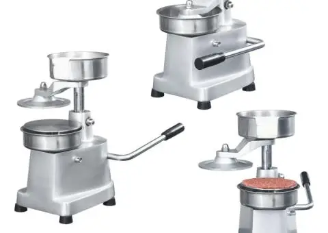 Presă de hamburger cu 500 foi de hârtie, 10 cm, aluminiu - 1/5