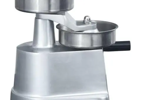 Presă de hamburger cu 500 foi de hârtie, 10 cm, aluminiu - 4/5