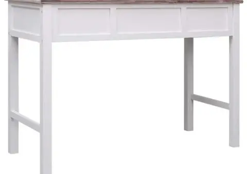 Birou de scris, maro, 110 x 45 x 76 cm, lemn - 4/5