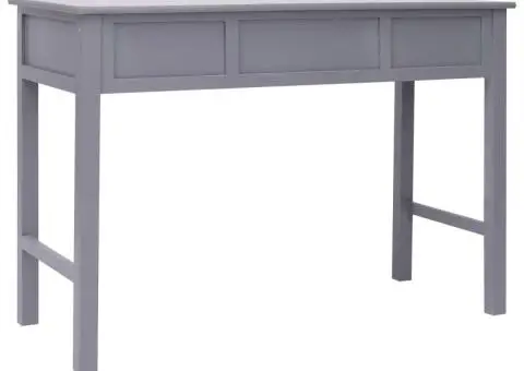 Birou de scris, gri, 110 x 45 x 76 cm, lemn - 5/5