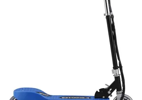 Trotinetă electrică, albastru, 120 W - 1/5