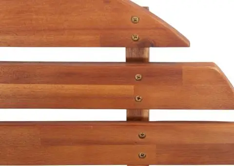 Scaun Adirondack, lemn masiv de acacia - 5/5