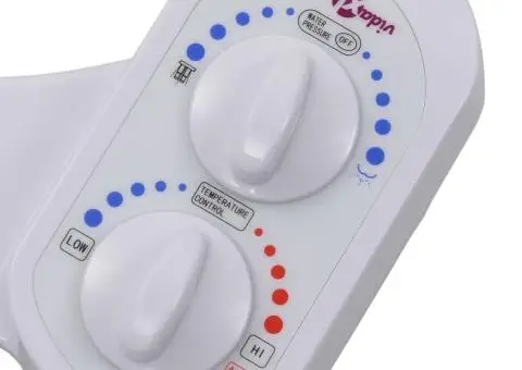 Accesoriu bideu pentru capac WC, apă rece & caldă, o duză - 4/5