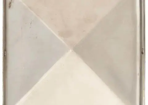 Capace stâlpi de gard piramidă 6 buc. 81x81 mm oțel inoxidabil - 5/5