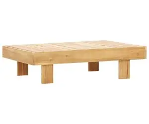 vidaXL Măsuță de cafea, 100 x 60 x 25 cm, lemn masiv de acacia