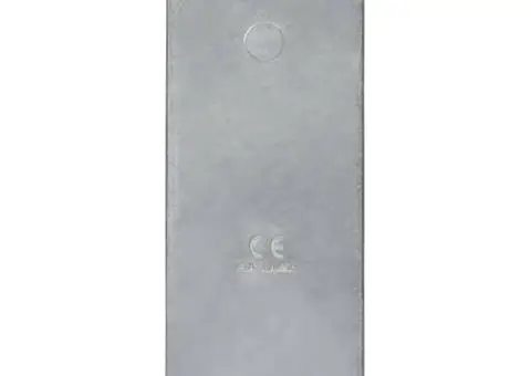 Ancore de gard, 6 buc., argintiu, 9x6x60 cm, oțel galvanizat - 4/5