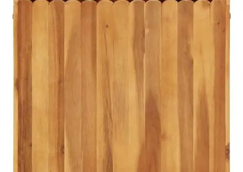 Strat înălțat de grădină, 50 x 30 x 50 cm, lemn masiv de acacia - 2/5