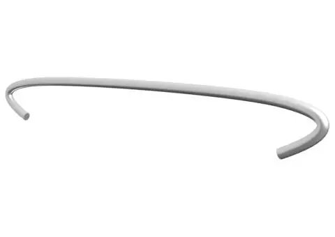 Cârlige pentru gabioane, 100 buc., oțel galvanizat, 40 cm - 2/3