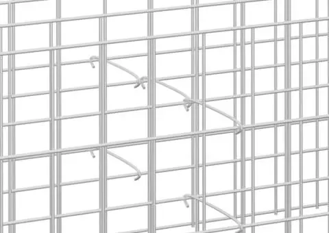 Cârlige pentru gabioane, 100 buc., oțel galvanizat, 50 cm - 3/3