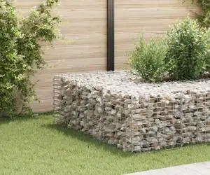 vidaXL Strat înălțat cub gabion, 60 x 60 x 60 cm, sârmă de oțel