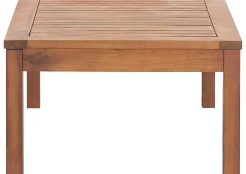 Set mobilier de grădină cu perne, 4 piese, lemn masiv de acacia - 5/5