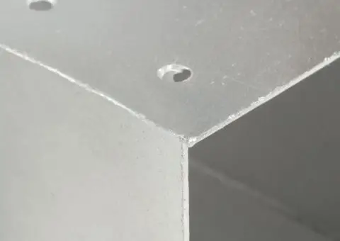 Conector de grindă, formă X, 81 x 81 mm, metal galvanizat - 5/5