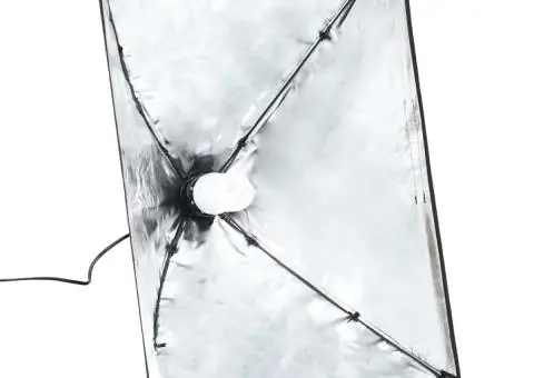 Lumini de studio profesionale, 2 buc., negru, 40 x 60 cm, oțel - 3/5