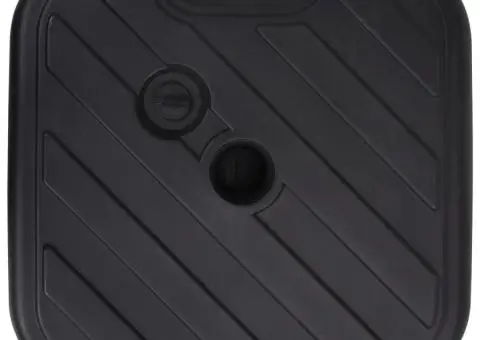 Suport de umbrelă, negru, 24 L, umplere cu nisip/apă - 3/5