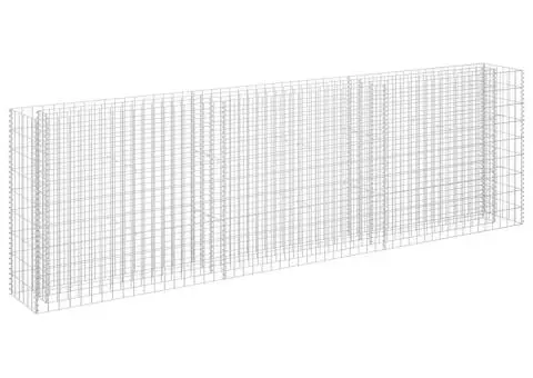 Strat înălțat gabion, 270 x 30 x 90 cm, oțel galvanizat - 2/5