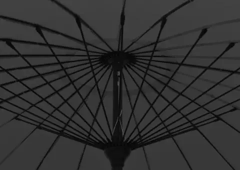 Umbrelă de soare de exterior, stâlp aluminiu, antracit, 270 cm - 5/5