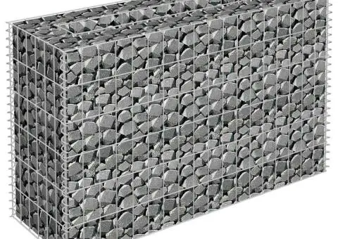 Strat înălțat gabion, 90 x 30 x 60 cm, oțel galvanizat - 3/5