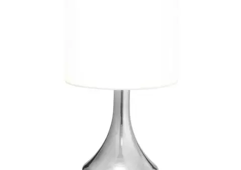 Veioze, 2 buc., senzor de atingere, alb, E14 - 4/5