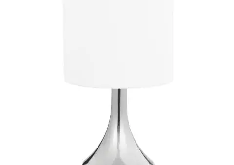 Veioze, 2 buc., senzor de atingere, alb, E14 - 5/5