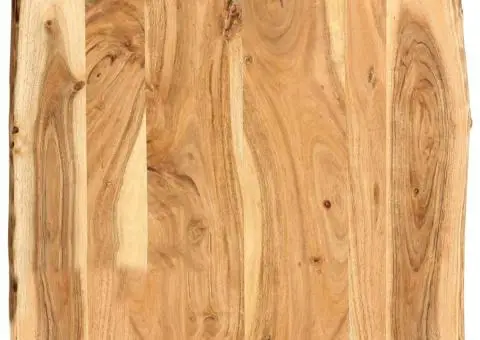 Blat de masă, 58x(50-60)x2,5 cm, lemn masiv de acacia - 1/5