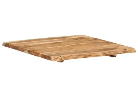 Blat de masă, 58x(50-60)x2,5 cm, lemn masiv de acacia - 4/5