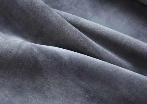 Draperii opace cu inele, 2 buc., antracit, 140x175 cm, catifea - 4/5