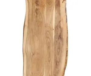 vidaXL Blat de masă, 118x(50-60)x2,5 cm, lemn masiv de acacia