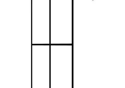 Paravan de duș walk-in, 100x195 cm, sticlă securizată mată - 2/5