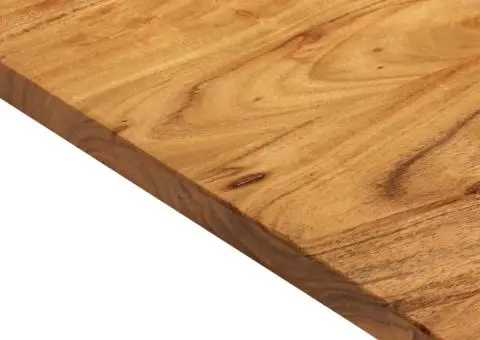 Blat lavoar de baie, 140x52x2,5 cm, lemn masiv de acacia - 5/5