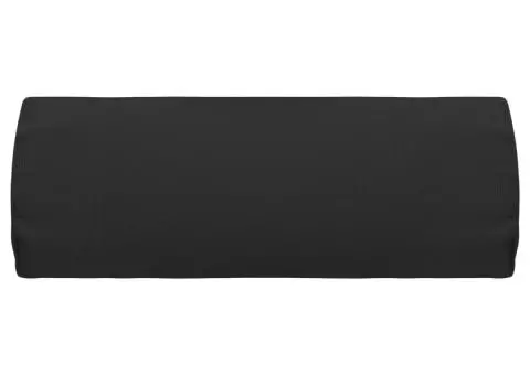 Tetieră pentru șezlong, negru, 40 x 7,5 x 15 cm, textilenă - 2/5