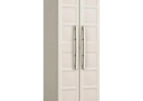 Keter Dulap de depozitare cu rafturi Excellence, bej și taupe, 182 cm - 1/5