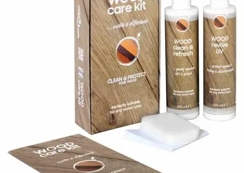 Set de îngrijire a lemnului, CARE KIT, 2 x 250 ml - 1/3