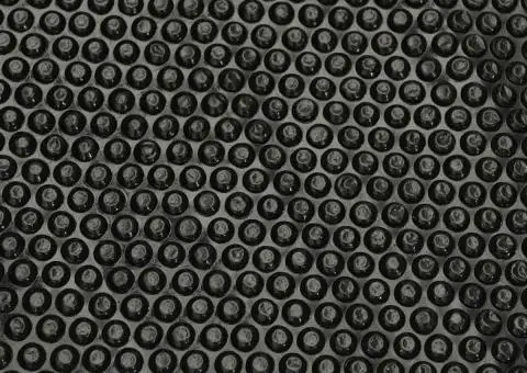 Prelată piscină, negru, 381 cm, PE - 5/5