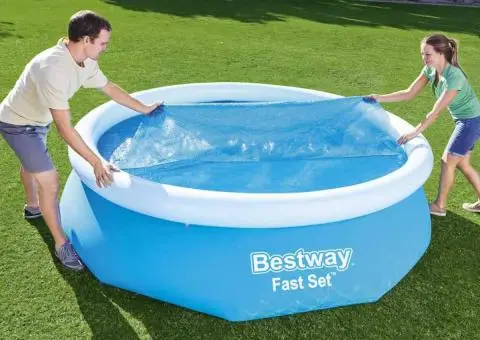 Bestway Prelată solară de piscină Flowclear, 305 cm - 1/5